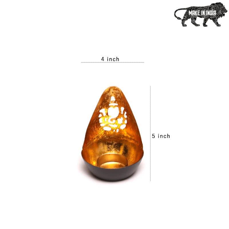 Tea Light Candle Holders - Ganesha Votive Tealight Holder