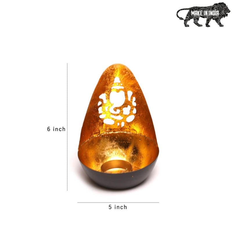 Tea Light Candle Holders - Ganesha Votive Tealight Holder