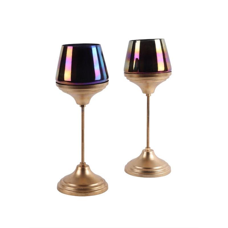 Buy Golbeta Tealight Candle Holder - Set Of Two Candle Holders from Vaaree