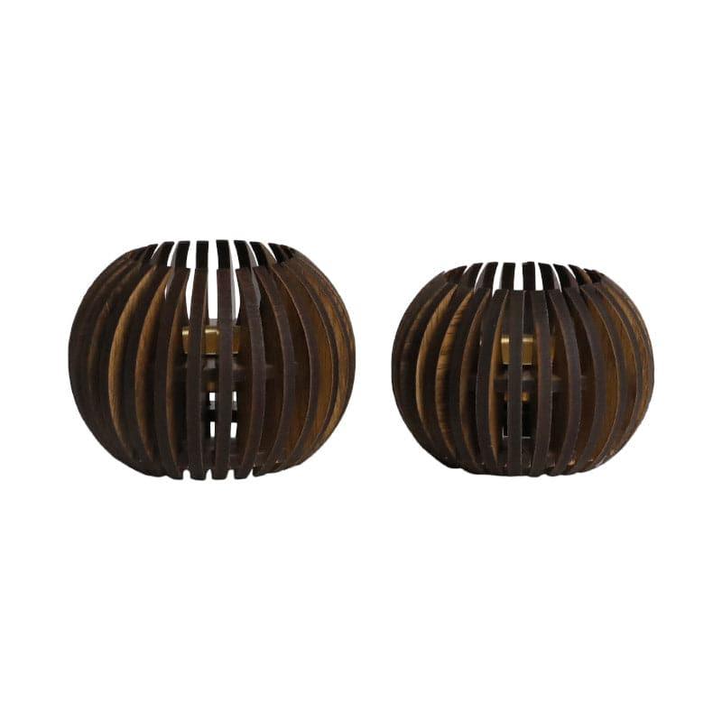 Buy Halcyon Tealight Holder - Set Of Two Candle Holders from Vaaree