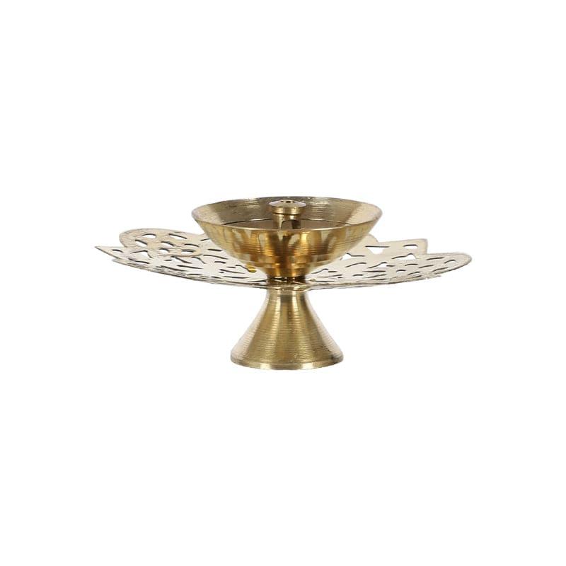 Buy Hastha Brass tealight Candle Holder - Set Of Four Candle Holders from Vaaree