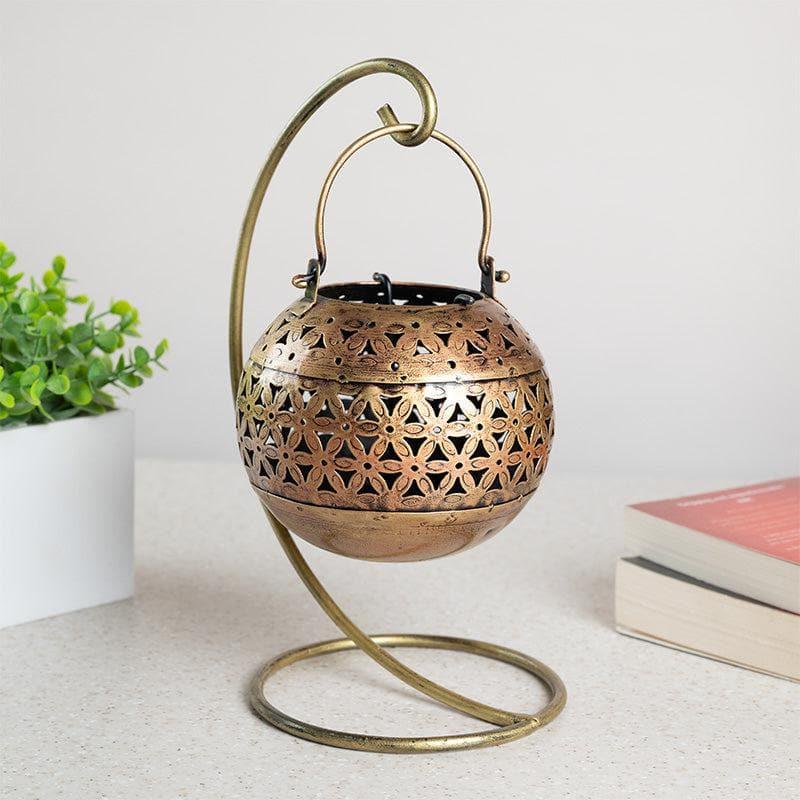 Buy Jaali Pot Tealight Candle Holder Candle Holders from Vaaree