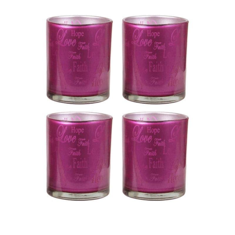 Buy Love Lasso Tealight Candle Holder - Set Of Four Candle Holders from Vaaree