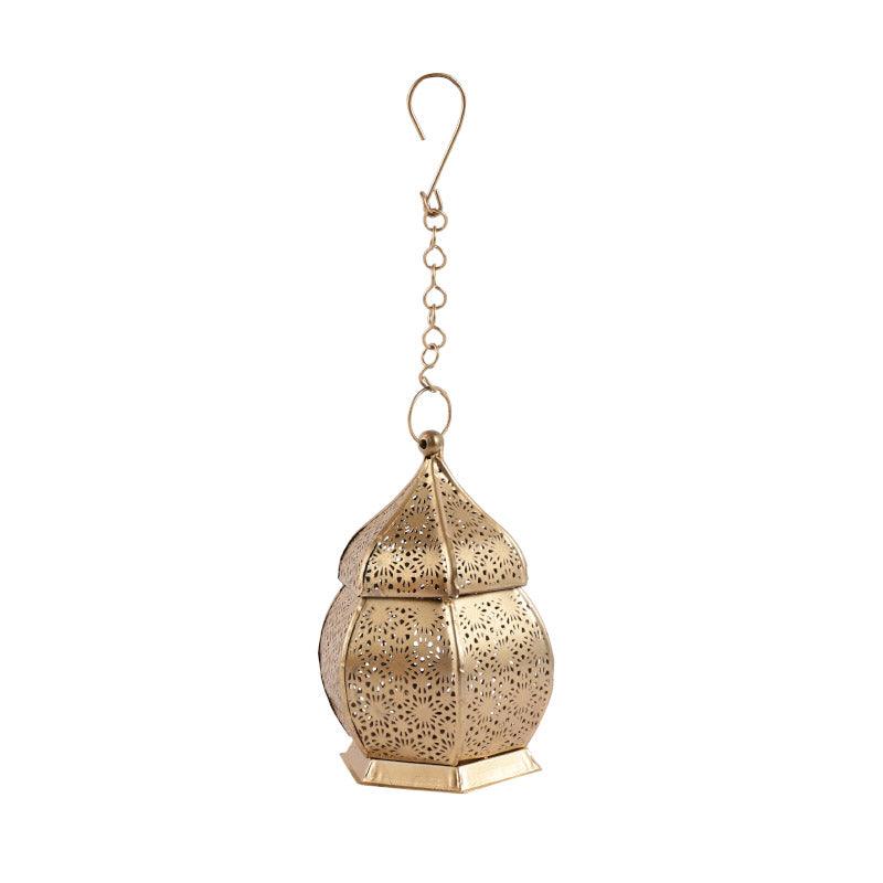 Buy Morrocan Lantern Glow Candle Holder - Set Of Two Candle Holders from Vaaree