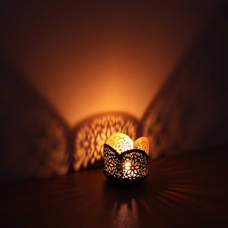 Tea Light Candle Holders - Mudranksh Tealight Candle Holder