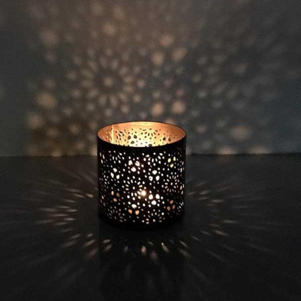 Tea Light Candle Holders - Nakshatra Tealight Candle Holder (Small) - Set Of Two