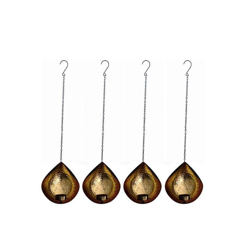 Buy Nivo Hanging Candle Holder - Set Of Four Candle Holders from Vaaree