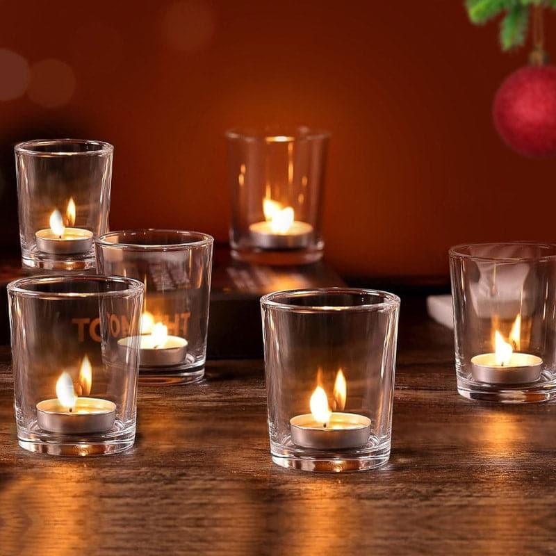 Buy Plera Tealight Candle Holder - Set Of Six Candle Holders from Vaaree