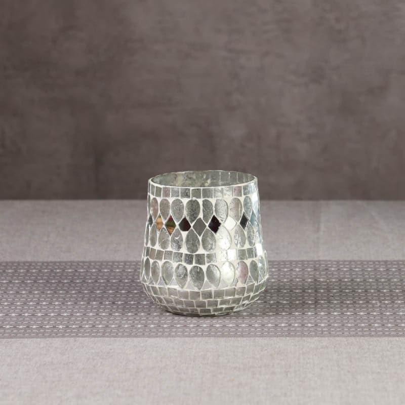 Buy Polaris Mosaic Candle Holder Candle Holders from Vaaree