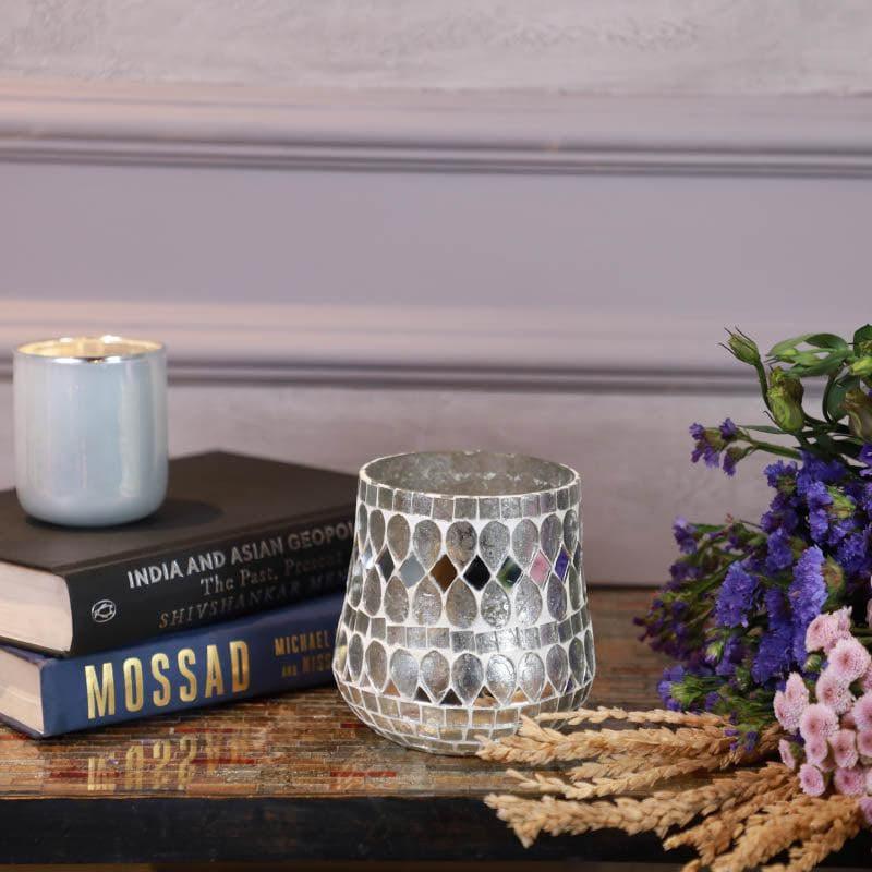 Buy Polaris Mosaic Candle Holder Candle Holders from Vaaree