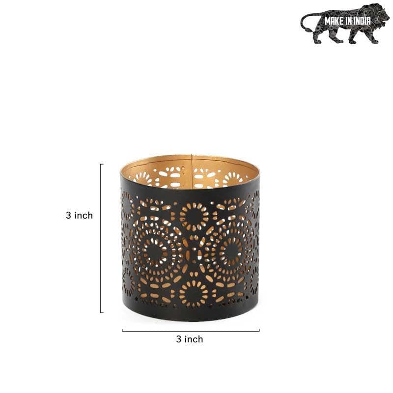 Buy Qiota Tealight Candle Holder - Set Of Two Candle Holders from Vaaree