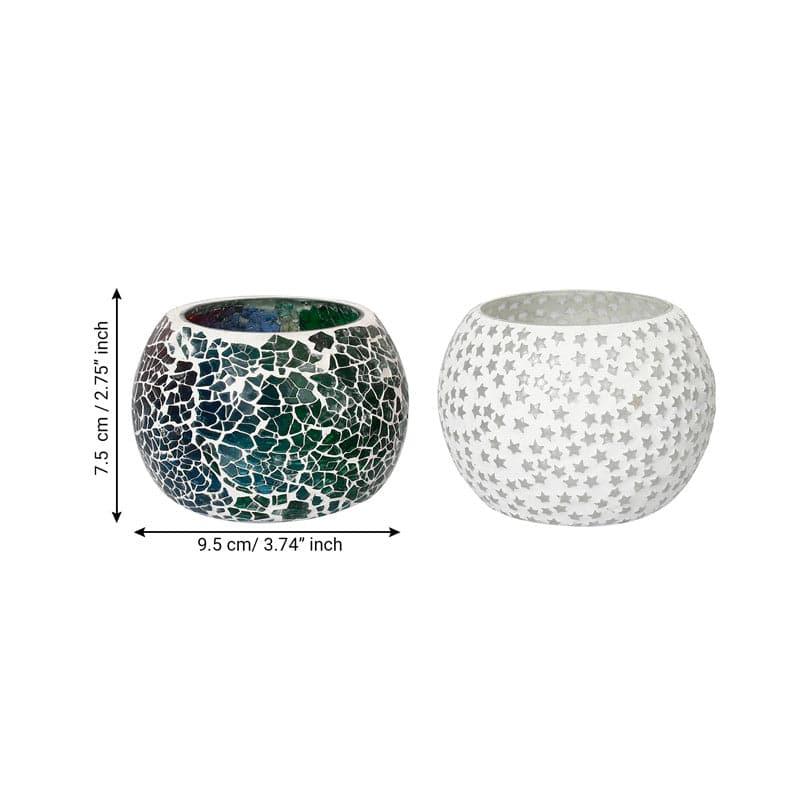 Buy Revathi Tealight Candle Holder - Set Of Two Candle Holders from Vaaree