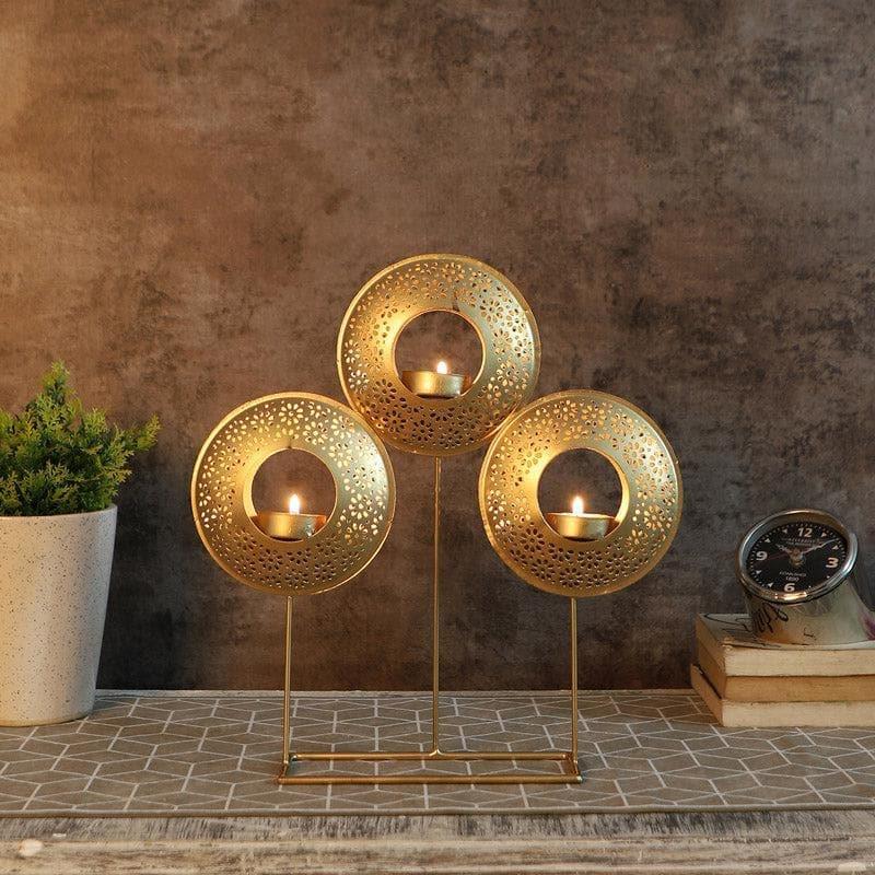 Buy Round Whisp Tealight Candle Holder Candle Holders from Vaaree