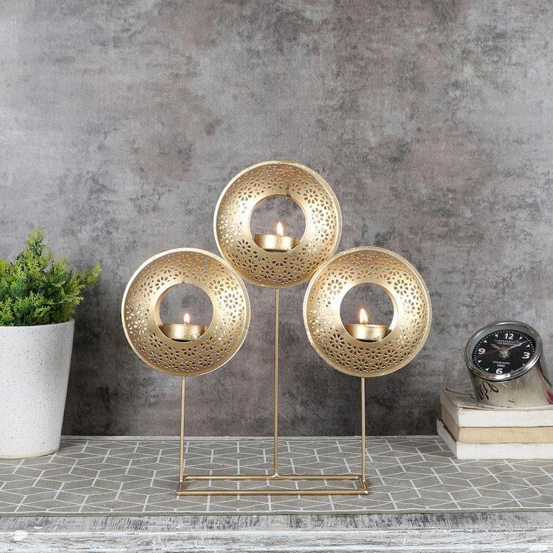 Buy Round Whisp Tealight Candle Holder Candle Holders from Vaaree