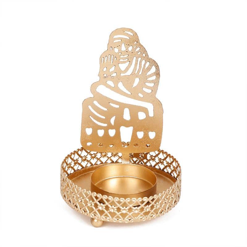 Buy Sai Baba Shadow Tealight Holder Candle Holders from Vaaree