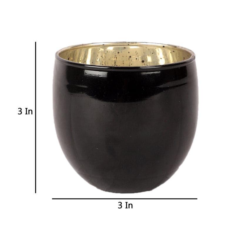 Buy Secura Tealight Candle Holder (Black) - Set Of Four Candle Holders from Vaaree