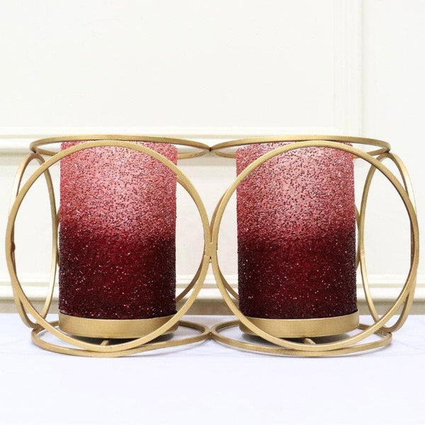 Buy Suzette Double Votive - Pink Candle Holders from Vaaree