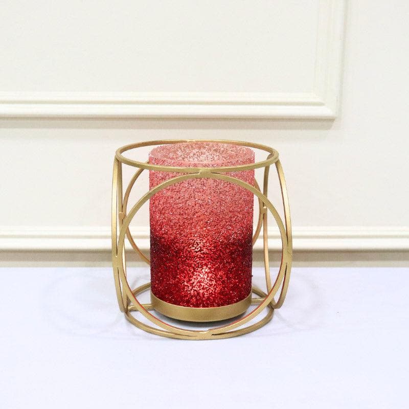 Buy Suzette Votive - Red Candle Holders from Vaaree