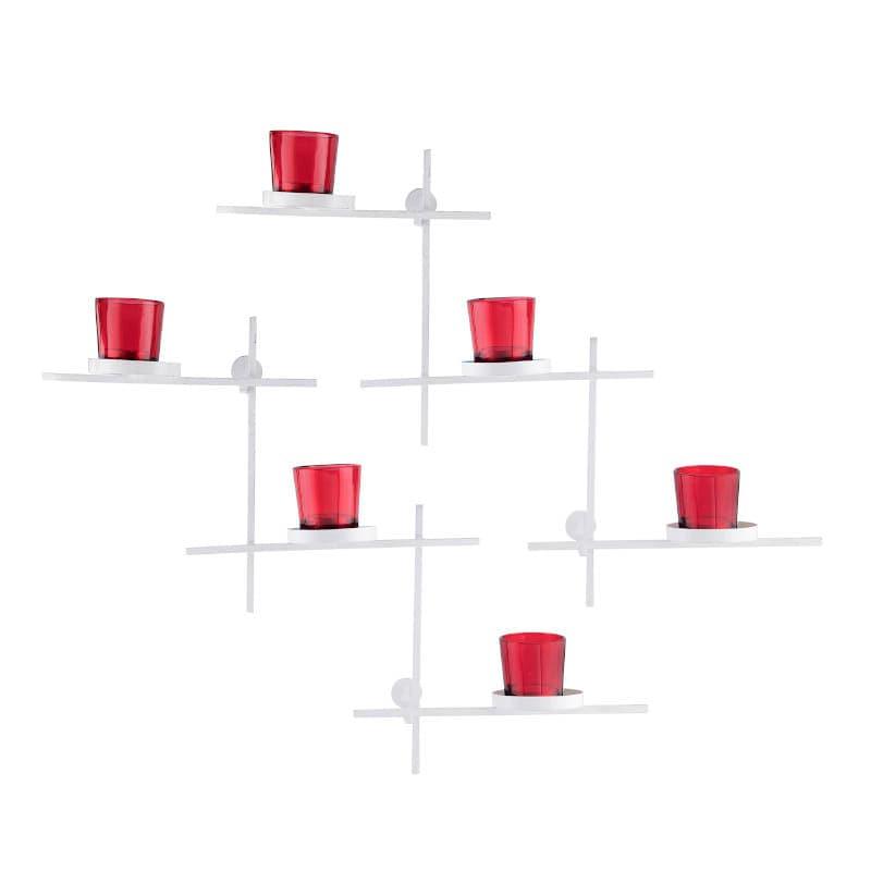 Buy Terra Luminaire Votive Trio (Red) - Set Of Two Candle Holders from Vaaree