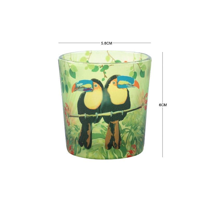 Buy Toucan Candle Votive - Set Of Two Candle Holders from Vaaree