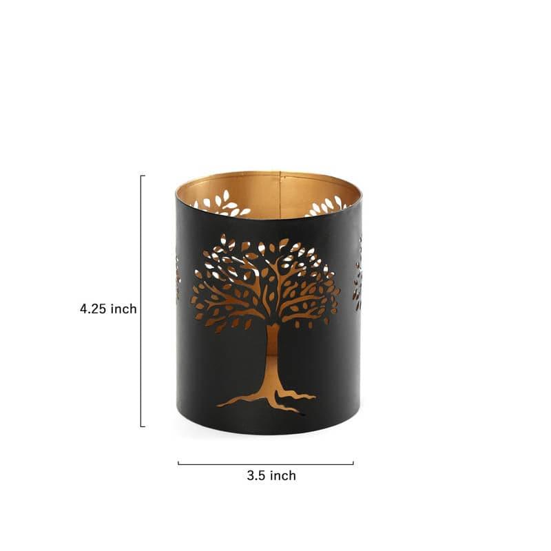 Buy Tree Of Life Tealight Holder Candle Holders from Vaaree