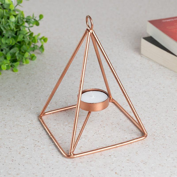 Buy Triangle Shine Tealight Candle Holder Candle Holders from Vaaree