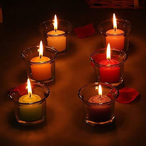 Buy Uthena Tealight Candle Holder - Set Of Six Candle Holders from Vaaree