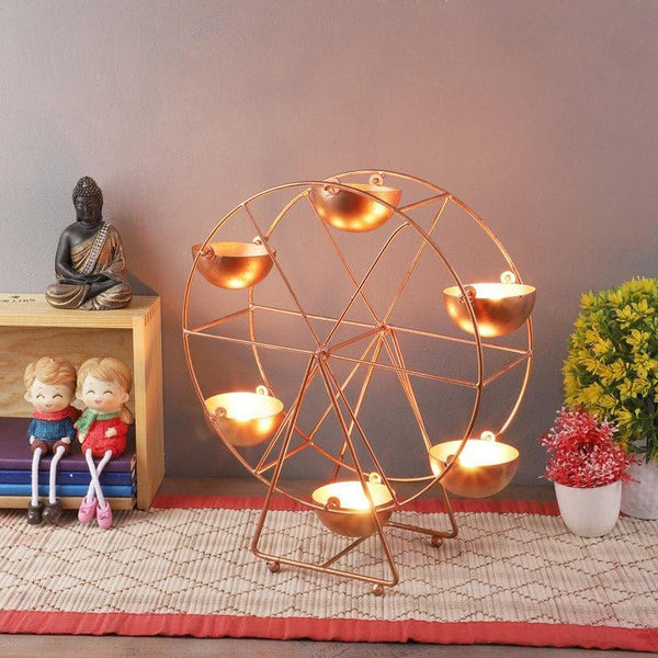 Buy Wheelery Tealight Candle Holder Candle Holders from Vaaree