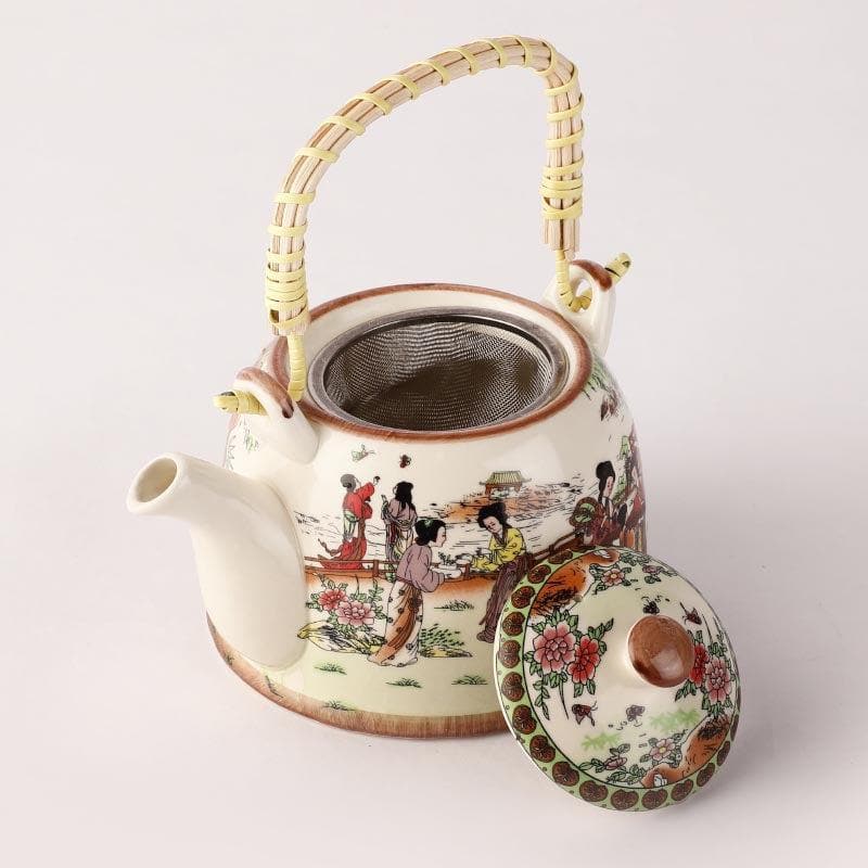 Buy Ancient Chinoserie Kettle Tea Pot from Vaaree