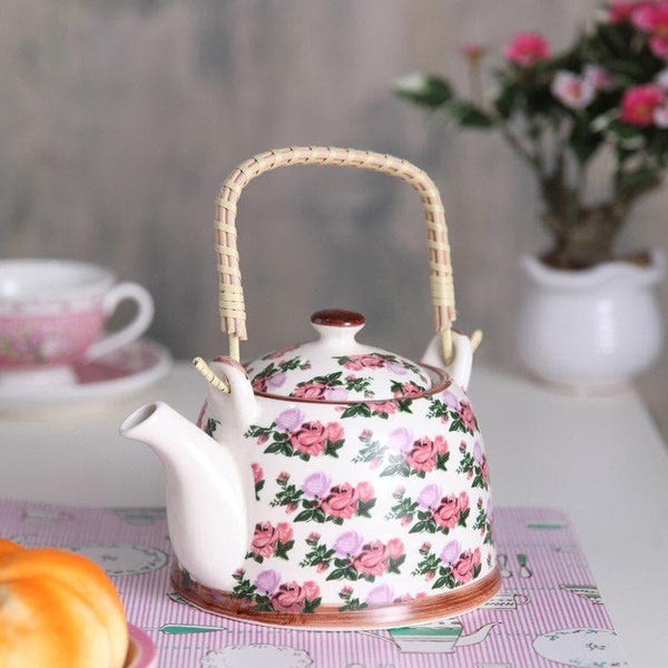 Tea Pot - Floral Fine Kettle