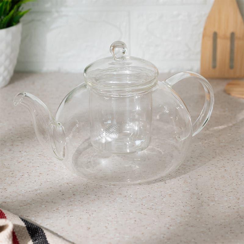 Buy Morca Glass Tea Pot - 1000 ML Tea Pot from Vaaree