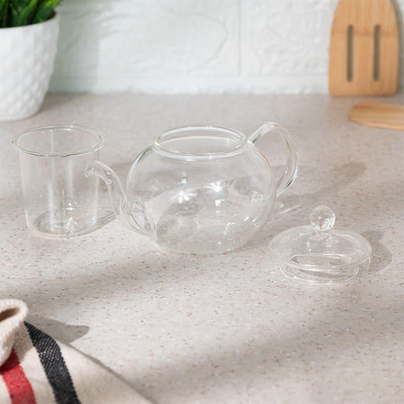 Buy Morca Glass Tea Pot - 300 ML Tea Pot from Vaaree