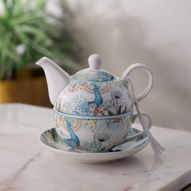 Buy Peacock Pun Tea Pot Tea Pot from Vaaree