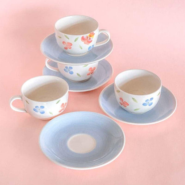 Tea Sets & Tea Pots - Forest Dreamscape Cup Saucer - Set of 4