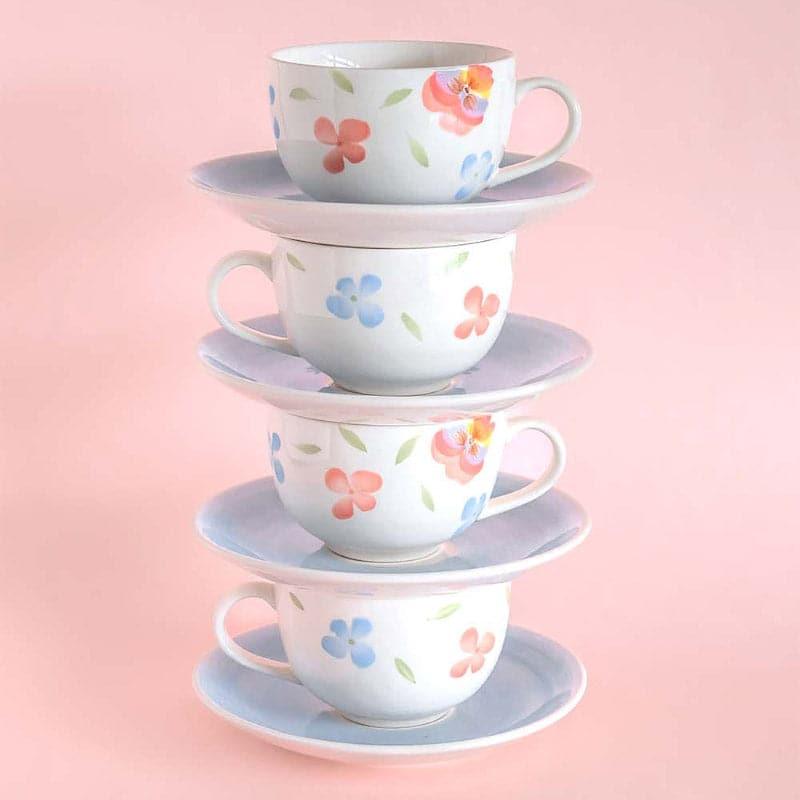Tea Sets & Tea Pots - Forest Dreamscape Cup Saucer - Set of 4