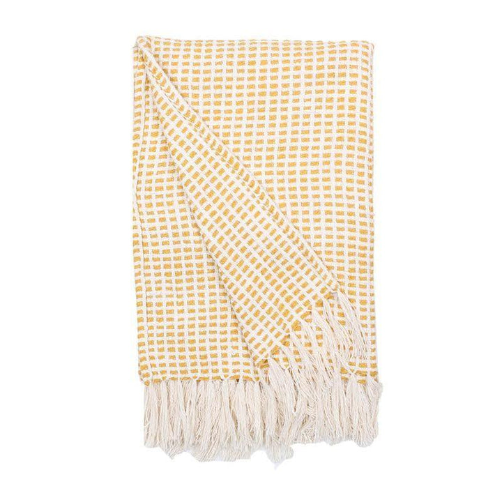 Throws - Girnar Throw - Yellow