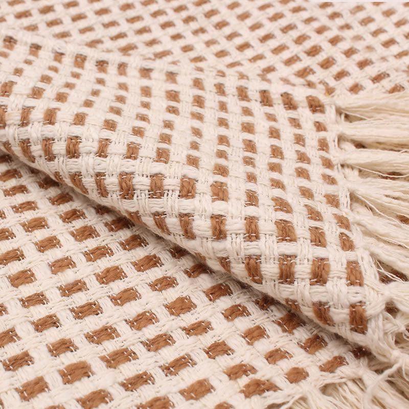 Buy Girnar Throw - Brown Throws from Vaaree