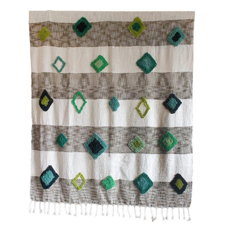 Buy Mira Woven Cotton Throw Throws from Vaaree