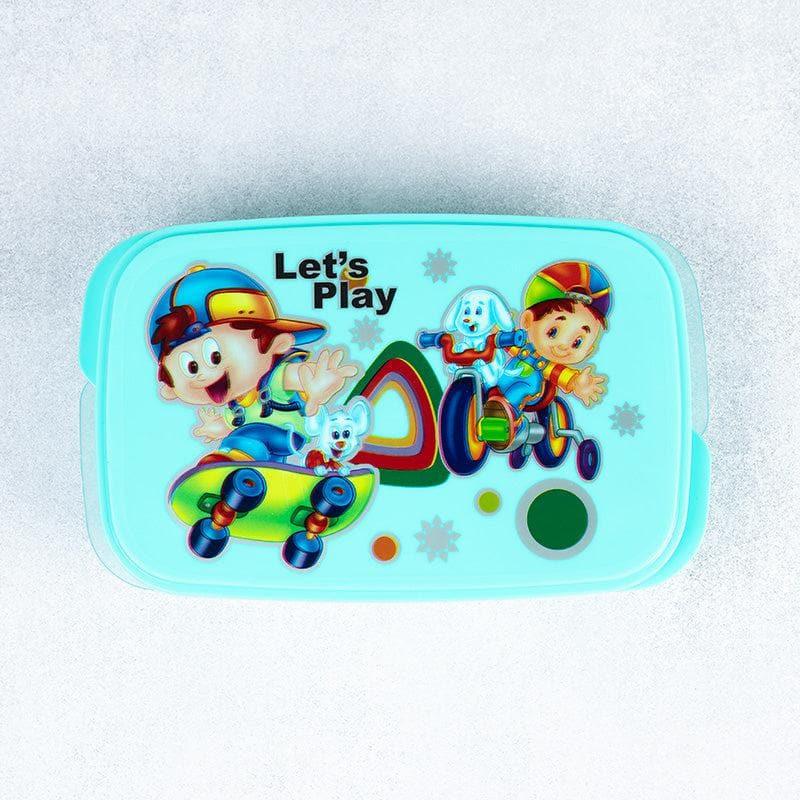 Buy All Toons Kids Lunch Box - Turquoise Tiffin Box & Storage Box from Vaaree