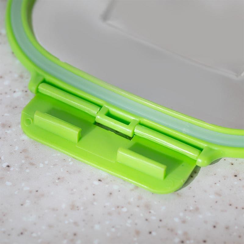 Tiffin Box & Storage Box - Croc Whimsy Green Lunch Box (950/180 ML) - Two Piece Set