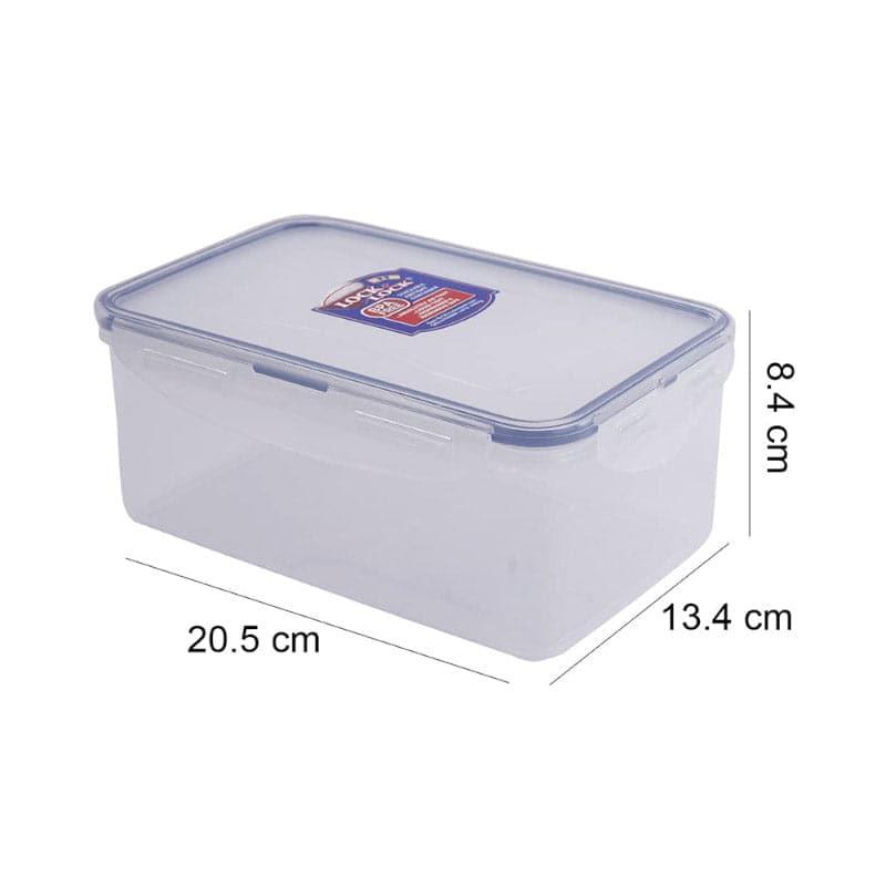 Tiffin Box & Storage Box - Delight Bites Rectangle Lunch Box (1400 ML) - Set Of Two