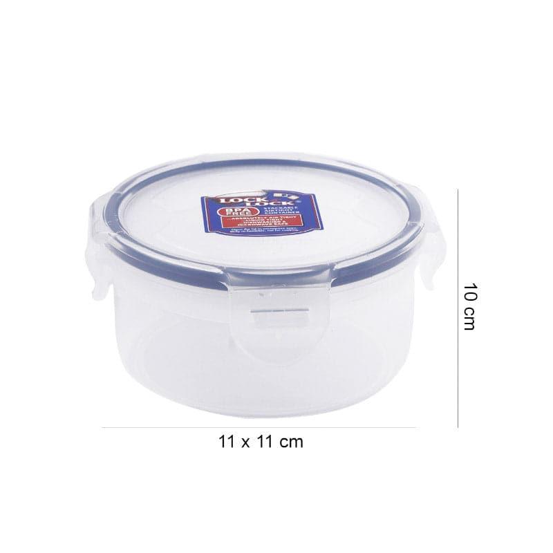 Tiffin Box & Storage Box - Delight Bites Round Lunch Box (300 ML) - Set Of Two