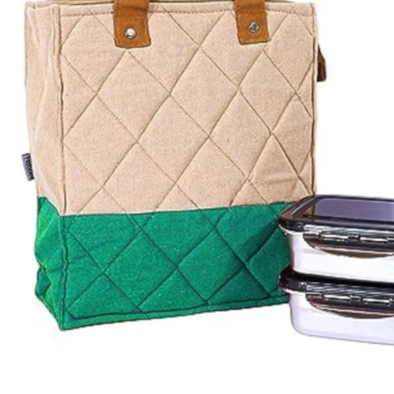 Tiffin Box & Storage Box - Foodie Feast Lunch Combo (Green) - Set Of Three