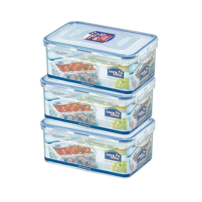 Tiffin Box & Storage Box - Fresh Pot Lunch Box (1400 ML) - Set Of Three