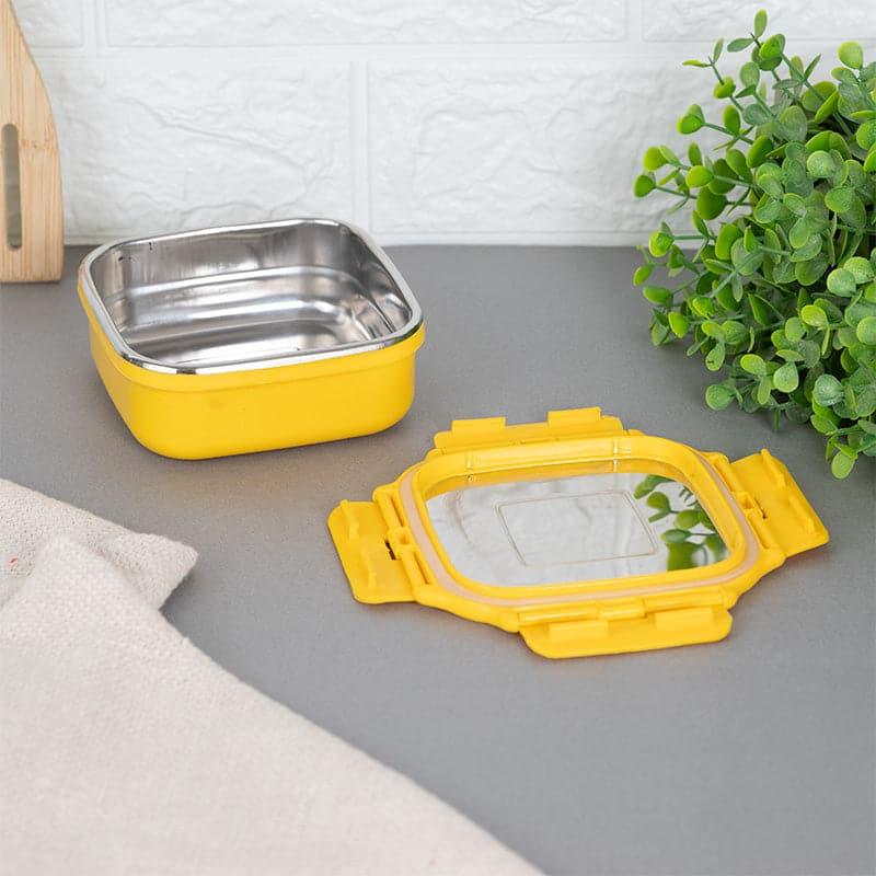 Buy Fresh Savour Lunch Box (Yellow) - 330 ML Tiffin Box & Storage Box from Vaaree