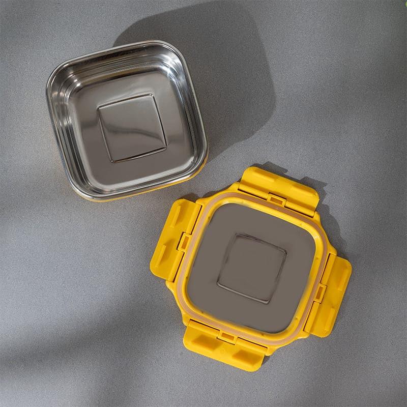 Tiffin Box & Storage Box - Fresh Savour Lunch Box (Yellow) - 330 ML