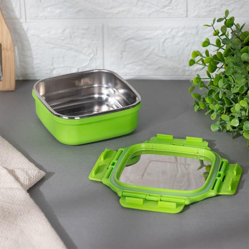 Buy Happy Heat Insulated Lunch Box (Green) - 330 ML Tiffin Box & Storage Box from Vaaree