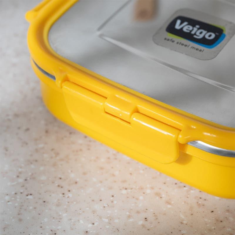 Buy Happy Heat Insulated Lunch Box (Yellow) - 630 ML Tiffin Box & Storage Box from Vaaree