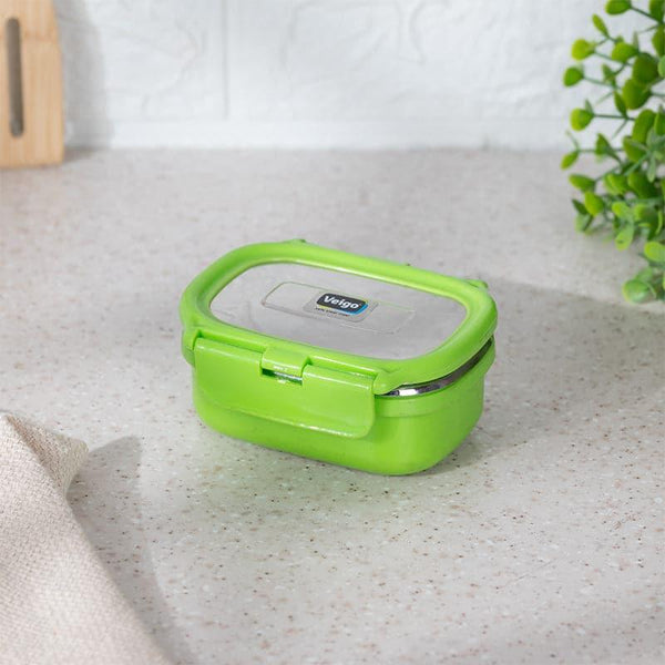 Tiffin Box & Storage Box - Happy Heat Lunch Box (Green) - 180 ML