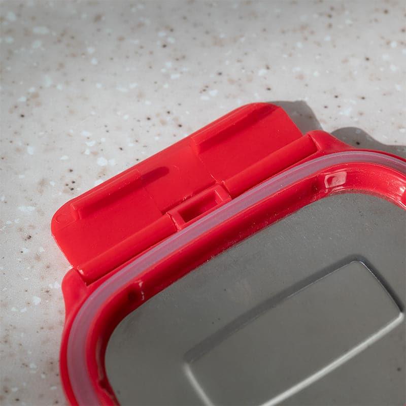 Tiffin Box & Storage Box - Happy Heat Lunch Box (Red) - 180 ML
